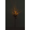 Globo ROSALI LED rose solar garden stake light, flower wind spinner for paths