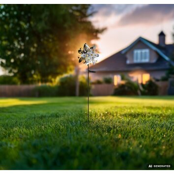 Globo ANORA Dandelion Solar Garden Stake Light LED for Outdoor Path Lighting