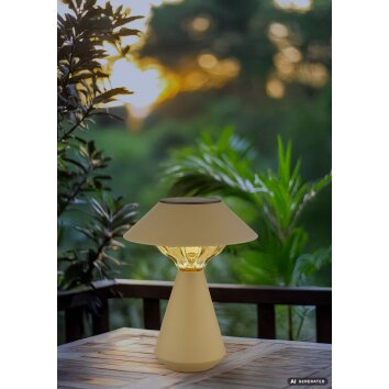 Globo ISALIE LED solar garden lamp for outdoors and path lighting modern 10-light 3000K 6W