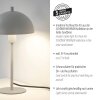 SCHÖNER WOHNEN-Kollektion ALI mushroom table lamp E14 35.5 cm