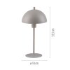 SCHÖNER WOHNEN-Kollektion ALI mushroom table lamp E14 35.5 cm