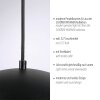 SCHÖNER WOHNEN-Kollektion ALI dining table pendant light, semi-circular, 38 cm
