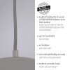 SCHÖNER WOHNEN-Kollektion ALI dining table pendant light, semi-circular dome, 38 cm pendant length