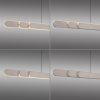 SCHÖNER WOHNEN-Kollektion ADRIANA ROUND LED 2-light linear pendant light 160 cm