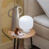 SCHÖNER WOHNEN-Kollektion NAMI modern ribbed globe table lamp with cord switch