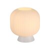 SCHÖNER WOHNEN-Kollektion NAMI modern ribbed globe table lamp with cord switch
