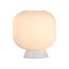 SCHÖNER WOHNEN-Kollektion NAMI modern ribbed globe table lamp with cord switch