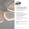 SCHÖNER WOHNEN-Kollektion PEBBLES LED Deckenleuchte 3000 K 4820 lm 35.5 W modern