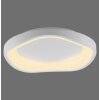 SCHÖNER WOHNEN-Kollektion MONTA LED modern semi-circle flush-mount ceiling light
