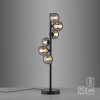 SCHÖNER WOHNEN-Kollektion DUBAI modern 6-light globe table lamp with G9