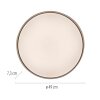 SCHÖNER WOHNEN-Kollektion TAVOLI LED round flush-mount ceiling light ø 49 cm