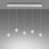 SCHÖNER WOHNEN-Kollektion LINI LED 5-light dining table pendant light, height adjustable