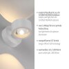 SCHÖNER WOHNEN-Kollektion CHIA LED 2-light globe wall lamp 3000 K 220 lm 2 W