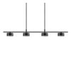 Nordlux CLYDE Pendant Light LED black, 4-light sources