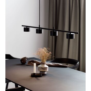 Nordlux CLYDE Pendant Light LED black, 4-light sources