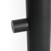 Steinhauer modern Arc floor lamp Bambus with five adjustable arms and Ecru shades