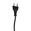 Steinhauer modern Arc floor lamp Bambus with five adjustable arms and Ecru shades