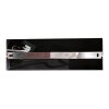 Steinhauer Wall Light Glaslic with adjustable amber glass shades for bedside reading