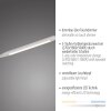 Paul Neuhaus adjustable floor lamp ELLY, adjustable colour temperature 3000 Kelvin warm white