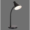 Leuchten Direkt adjustable LED table lamp PIXIE with curved stem, 3000 Kelvin warm white