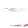 Leuchten Direkt LED ceiling light PEBBLES memory function, 3000 Kelvin warm white