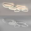 Leuchten Direkt LED ceiling light PEBBLES memory function, 3000 Kelvin warm white