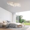 Leuchten Direkt LED ceiling light PEBBLES memory function, 3000 Kelvin warm white
