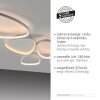 Leuchten Direkt LED ceiling light PEBBLES memory function, 3000 Kelvin warm white