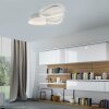 Leuchten Direkt LED ceiling light PEBBLES, memory function, warm white 3000 Kelvin