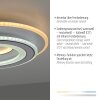 Leuchten Direkt LED Ceiling Light TOLAGO, adjustable colour temperature 2700-5000 Kelvin