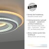 Leuchten Direkt LED Ceiling Light TOLAGO, adjustable colour temperature 2700-5000 Kelvin