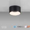 Leuchten Direkt Round LED ceiling light TANIKA, with memory, 3000 Kelvin warm white