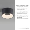 Leuchten Direkt Round LED ceiling light TANIKA, with memory, 3000 Kelvin warm white