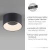 Leuchten Direkt Round LED ceiling light TANIKA, with memory, 3000 Kelvin warm white