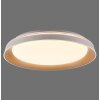 Leuchten Direkt Flat Round LED Ceiling Light SATI, Memory Function, 3000 Kelvin Warm White