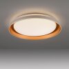 Leuchten Direkt Flat Round LED Ceiling Light SATI, Memory Function, 3000 Kelvin Warm White