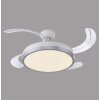 Leuchten Direkt LED ceiling fan light KOPTA adjustable colour temperature 3000-6000 Kelvin