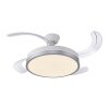 Leuchten Direkt LED ceiling fan light KOPTA adjustable colour temperature 3000-6000 Kelvin