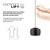 Leuchten Direkt LED Pendant Light BALLINI, adjustable height, 3000 Kelvin warm white