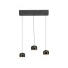 Leuchten Direkt LED Pendant Light BALLINI, height-adjustable, 3000 Kelvin warm white