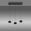 Leuchten Direkt LED Pendant Light BALLINI, height-adjustable, 3000 Kelvin warm white