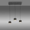 Leuchten Direkt LED Pendant Light BALLINI, height-adjustable, 3000 Kelvin warm white