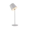 Leuchten Direkt LED Table Lamp BOTERIA, angled shade, adjustable, 3000 Kelvin warm white