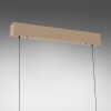 Paul Neuhaus LED pendant light ADRIANA, champagne, tunable 2700-5000 Kelvin, length 179 cm