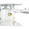 Reality Retro ceiling fan light Hammerfest with 4 blades, 3 speeds and pull cords
