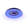 Reality LED ceiling fan light Svaerholt, RGB, adjustable colour temperature 2700-6500 Kelvin
