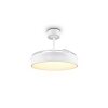 Reality LED ceiling fan light Kerava, adjustable colour temperature 2700-6500 Kelvin