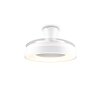 Reality LED ceiling fan light Vansbro, white, adjustable colour temperature 2700-6500 Kelvin