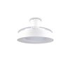 Reality LED ceiling fan light Vansbro, white, adjustable colour temperature 2700-6500 Kelvin