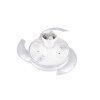 Reality LED ceiling fan light Vansbro, white, adjustable colour temperature 2700-6500 Kelvin